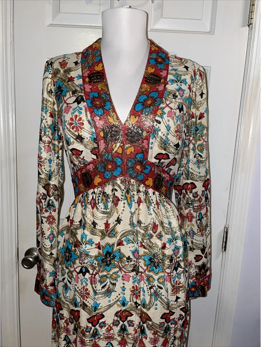 Jerry Marsh For Mardi Gras Vintage Dress *READ*